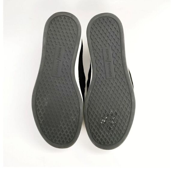 DONALD J. PLINER CELET RUCHING BLACK SUEDE SNEAKERS SHOES WOMENS SZ 7.5 - Picture 11 of 11